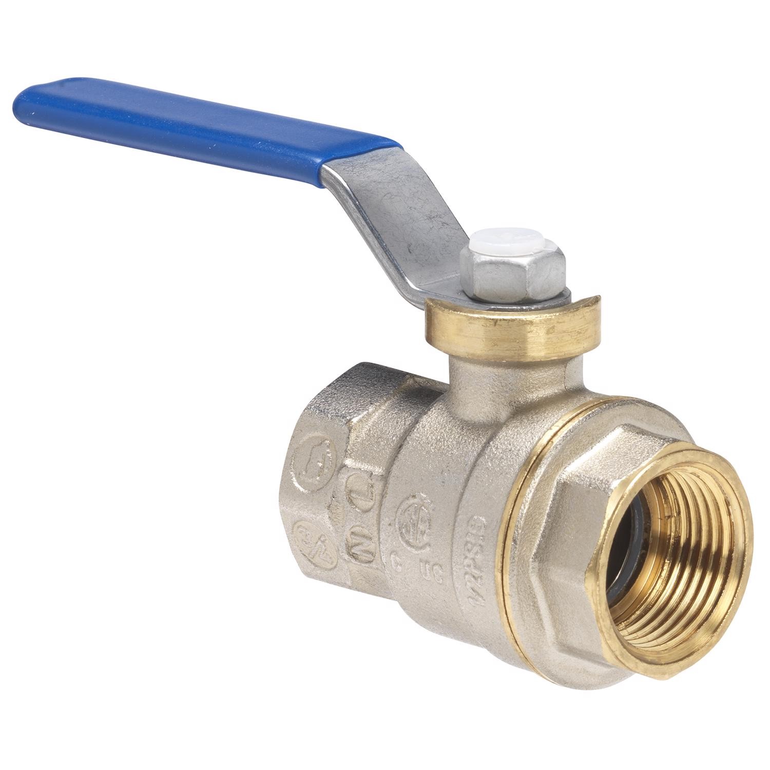BK Products 107-004NL Proline Brass Full Port Ball Valve 3/4 FIP in.
