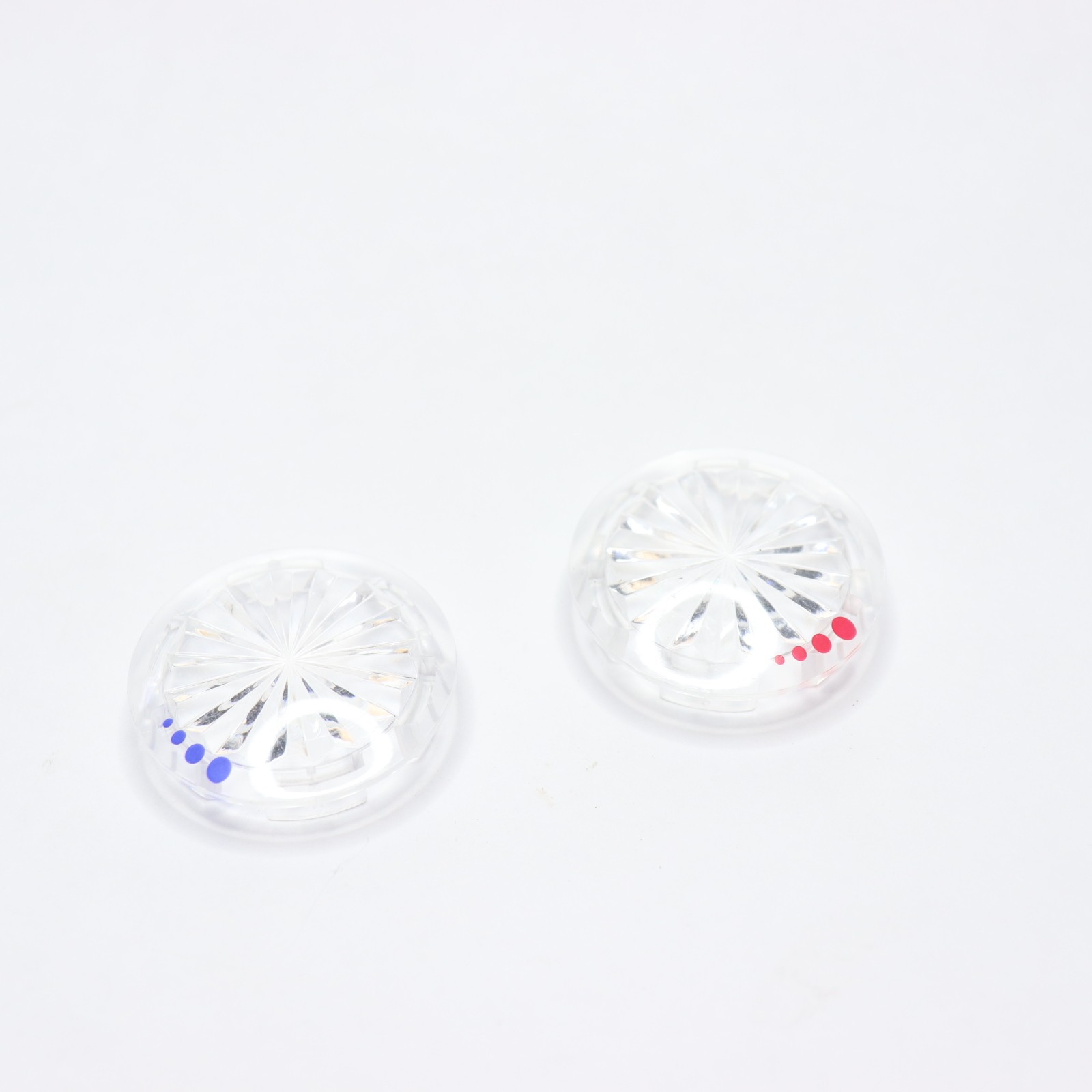 (Pair) Danco Hot/Cold Index Buttons for Glacier Bay Faucet Handles 89958