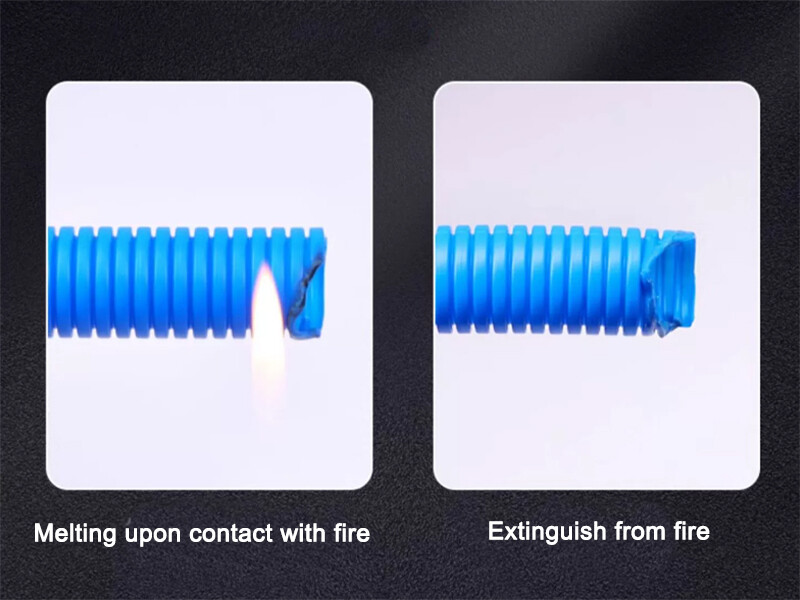 PP Plastic Polypropylene Flame Retardant Corrugated Hose Cable Protection Tube