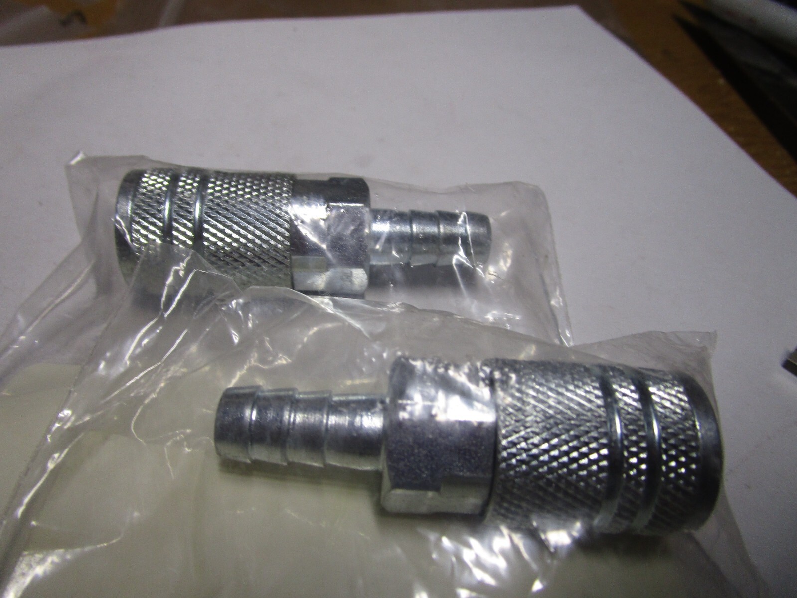 1/4″ Industrial Interchange x 3/8″ Hose Steel Coupler QTY 2
