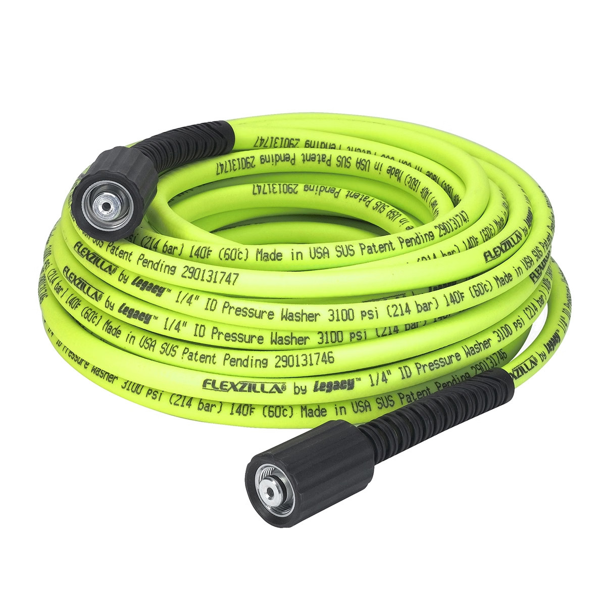 Flexzilla Pressure Washer Hose 1/4″ x 50′ with M22 Fittings (Boxed)