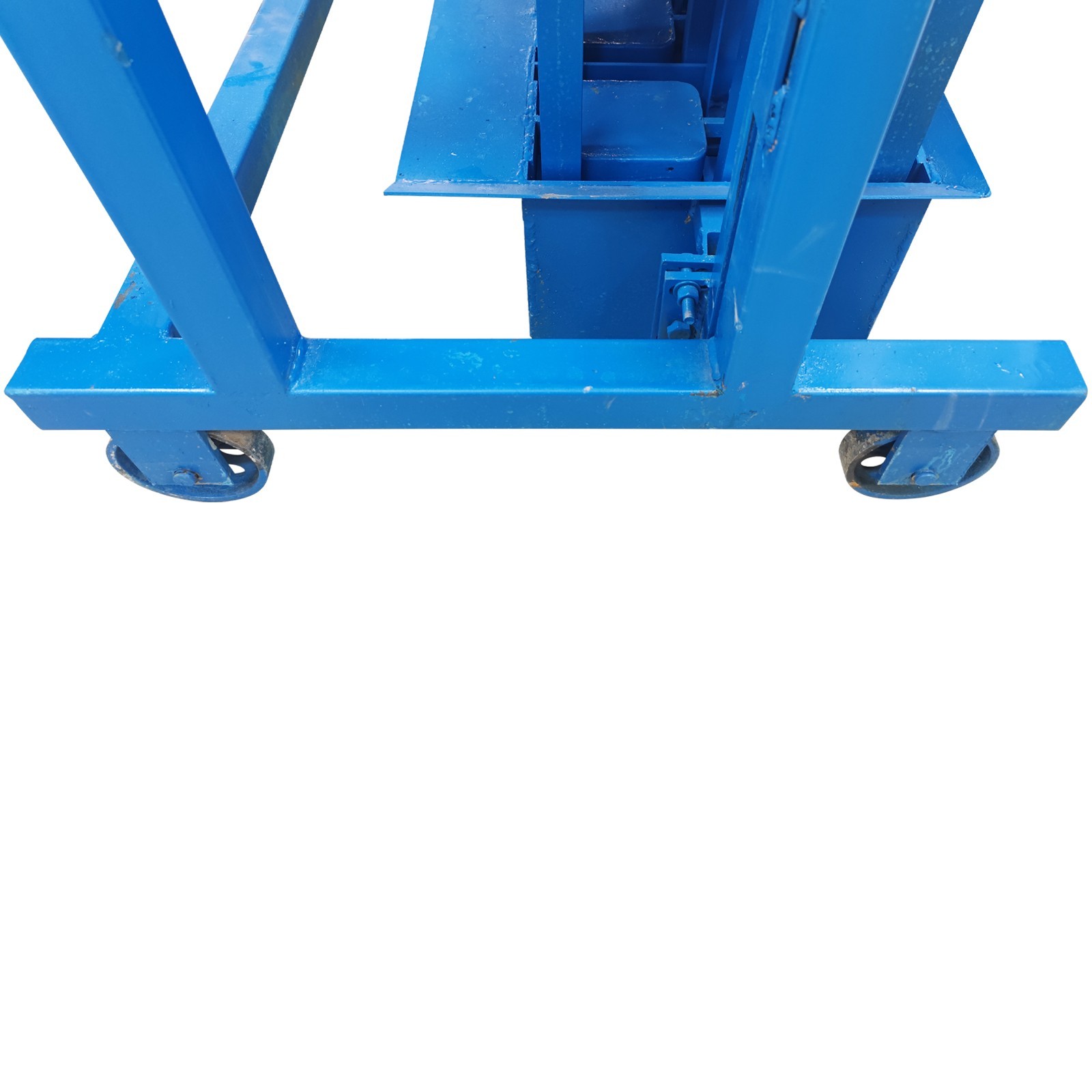 Manual Concrete Hollow Block Maker H1 Hole 4 Bricks/Time Brick Molding Machine