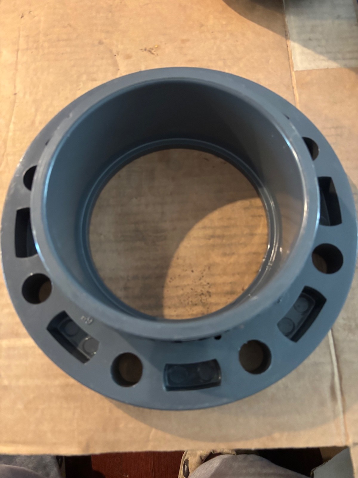 6″ Socket PVC Flange Sched 80 vanstone style 851-060 fast shipping