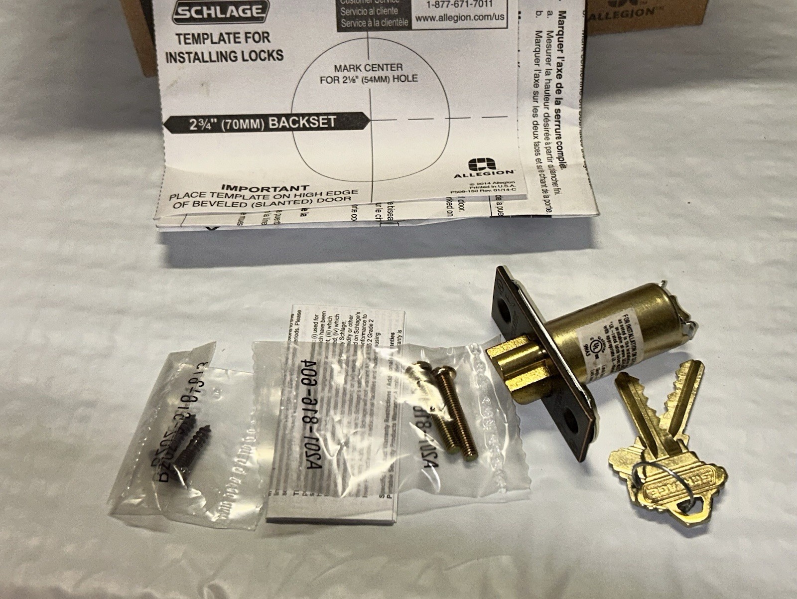 🔥 SCHLAGE A53PD PLY 643E COMMERCIAL ENTRY LOCK 🔥