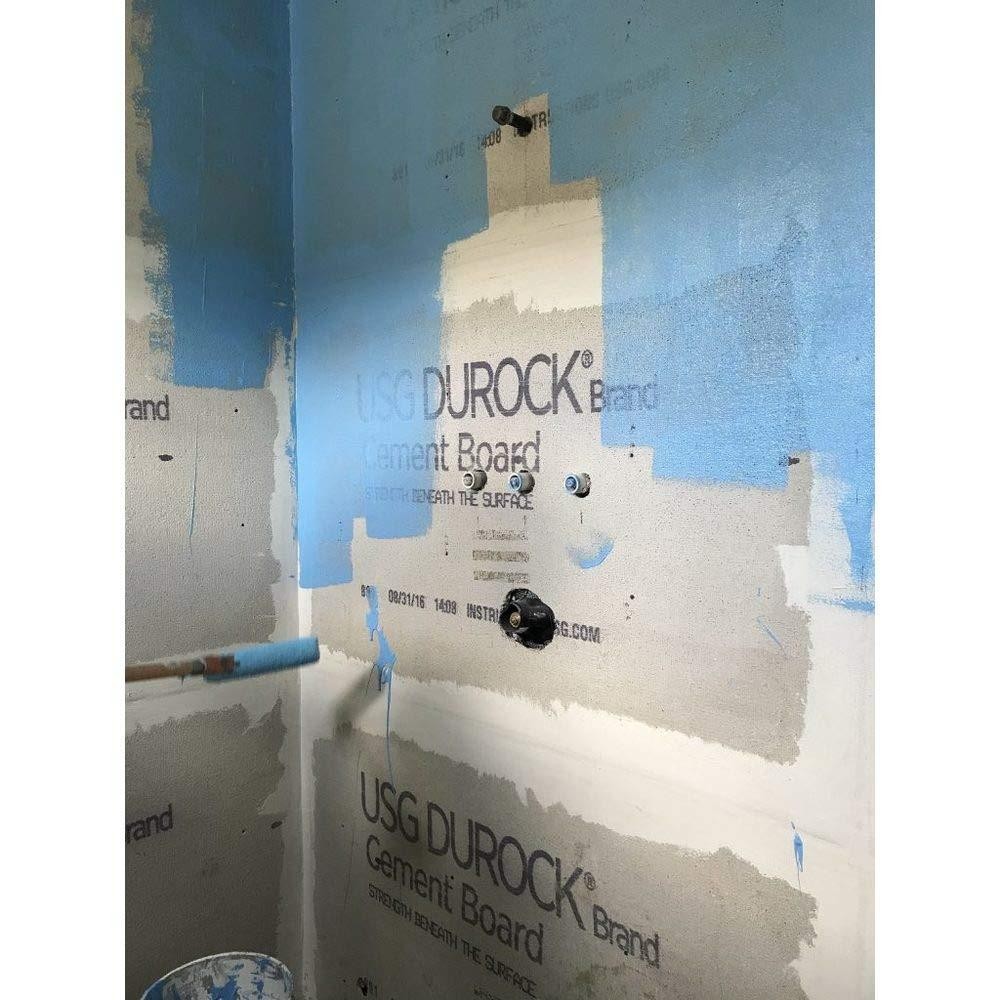 Durock Liquid Waterproofing and Crack Isolation Membrane, 3.5 Gallon- 170401