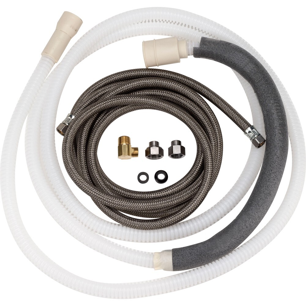 GE Large-Port 10-ft Dishwasher Drain Hose and Connector Kit