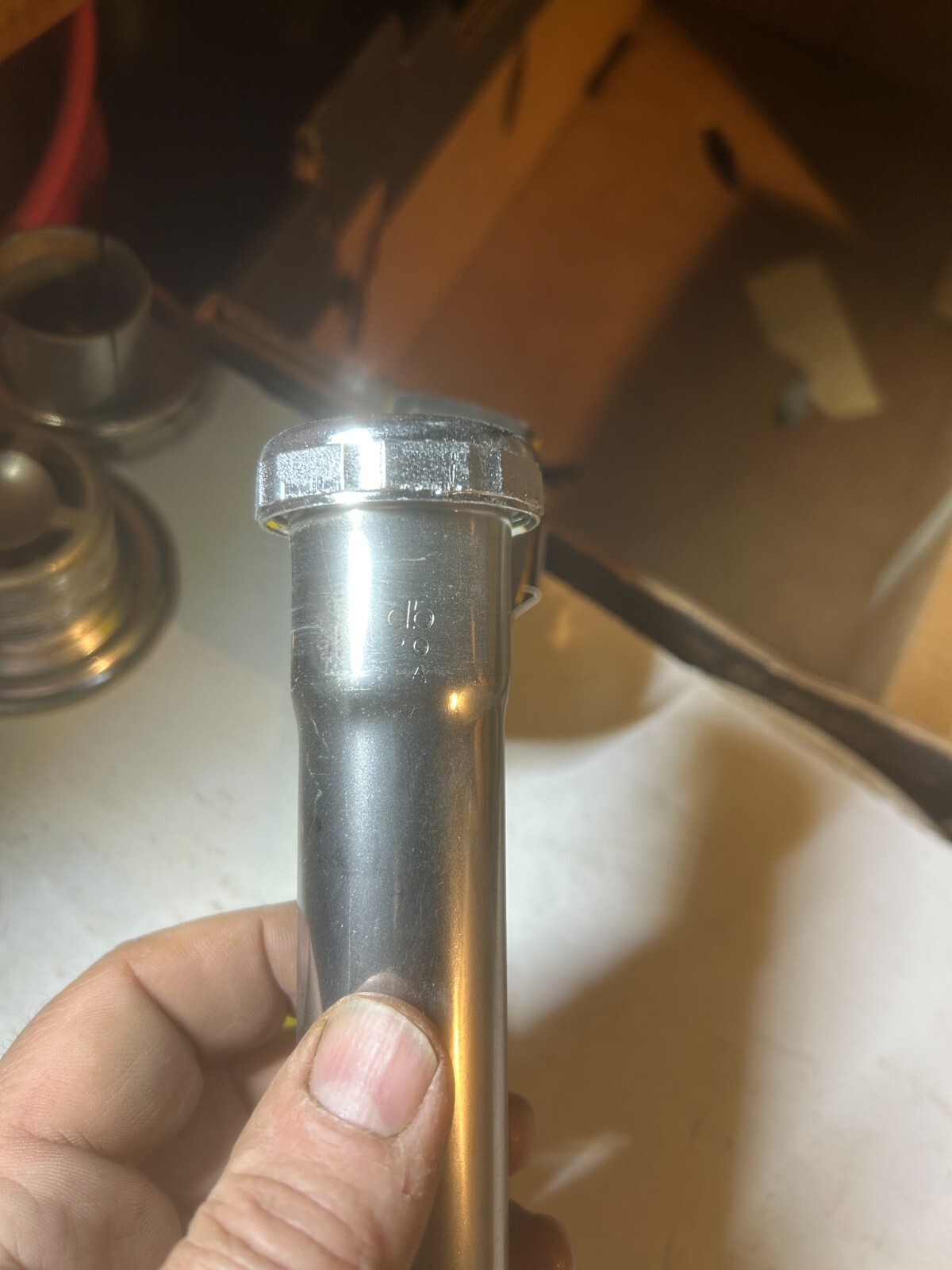 Sloan 12″ pipe as shown on pictures for plumbing