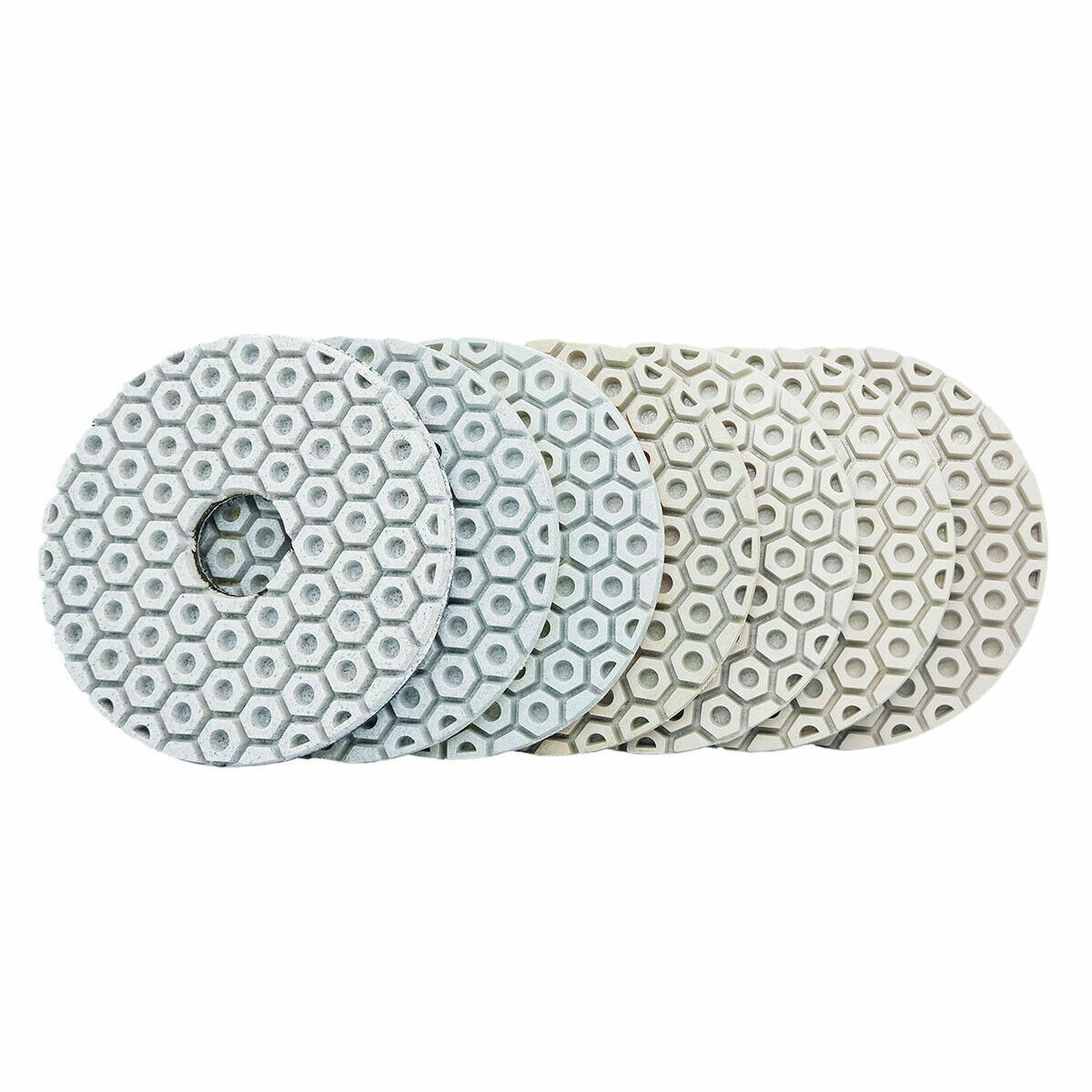 5″ Diamond wet dry Polishing Pad 38 Granite Concrete stone Terrazzo Marble renew
