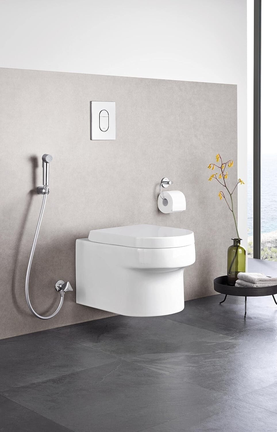 GROHE Handheld Bidet Trigger Spray GERMANY Tempesta-F 30 1/2″ art. 27512001