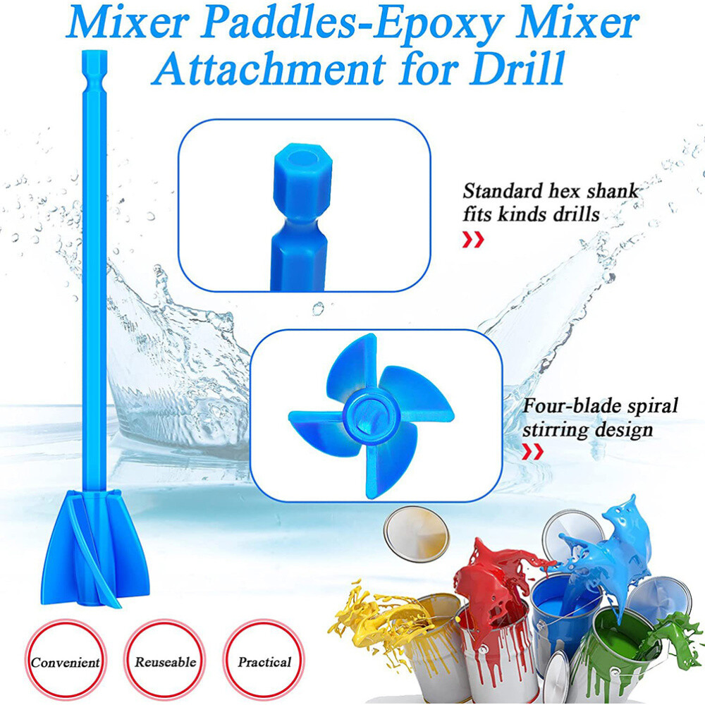 12PCS Multi-purpose Machine Portable Paint Shaker Mixers Paint Stirrers