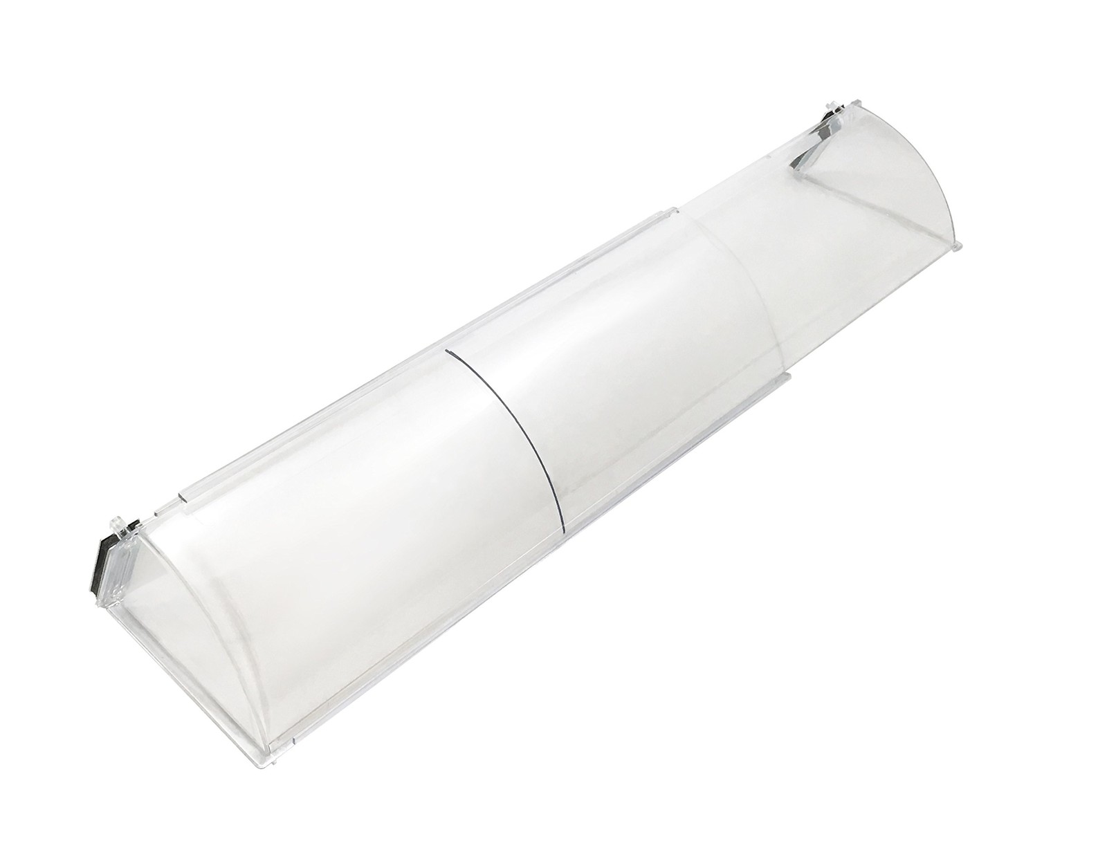 Frost King HD11 Baseboard Air Deflector, 1 Count (Pack of 1), Clear Plastic