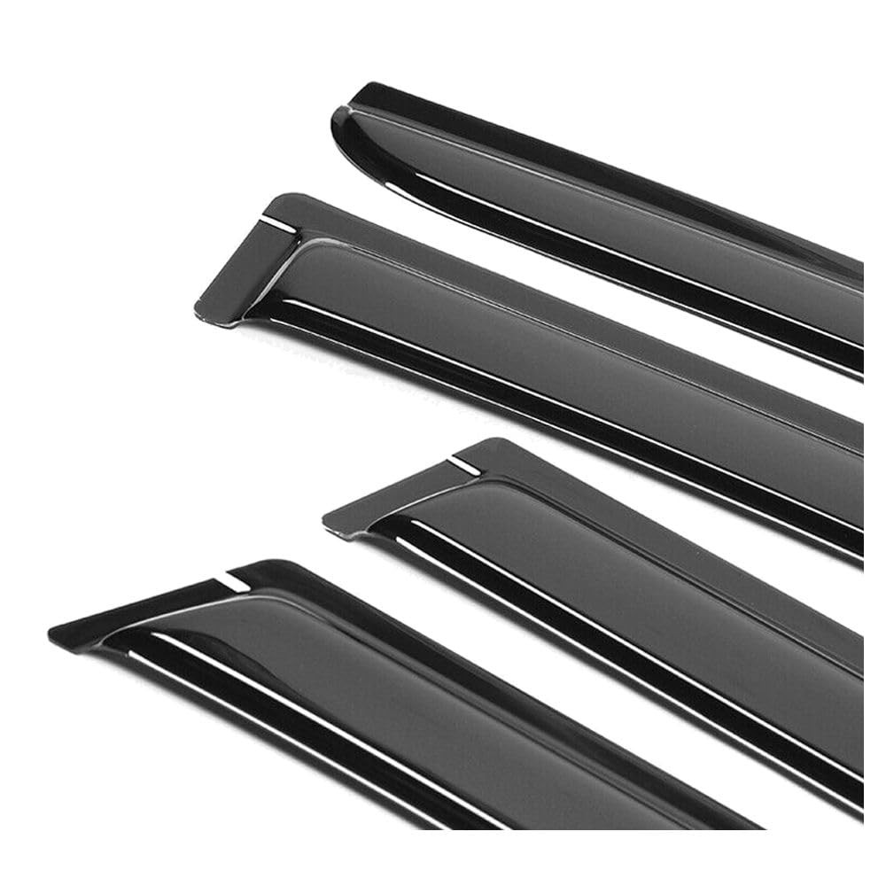 8Pcs Acrylic Window Visors Rain Sun Guard Left Right Nissan Murano 2015-2023