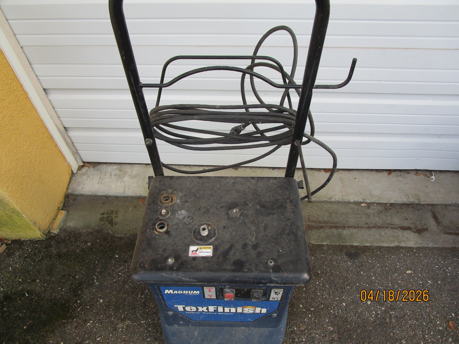 Graco Texfinish Magnum Interior Texture Sprayer Machine Model 246-185