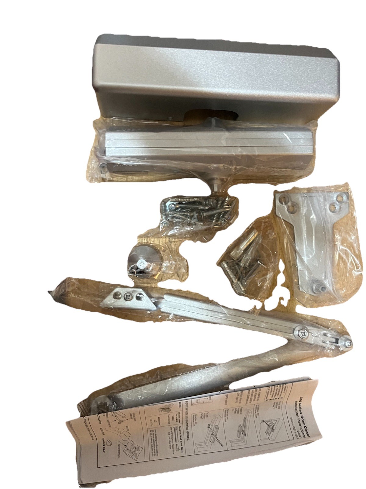 NEW Hager 5300 Door Closer Grade 1, Adj 1-6, Multi-Mount, 145672 SEE DESCRIPTION