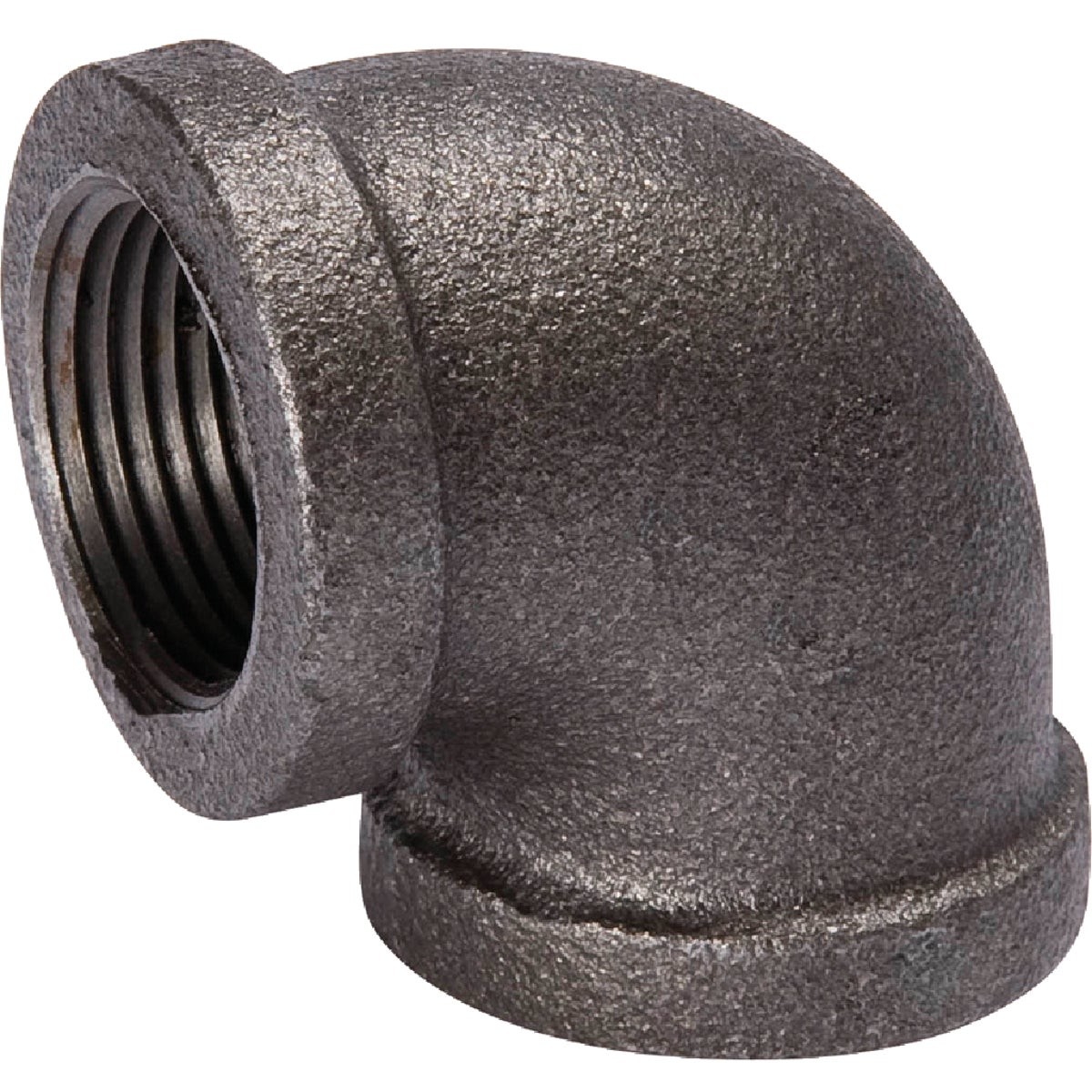 Southland 2 In. 90 Deg. Malleable Black Iron Elbow (1/4 Bend) 520-008HN