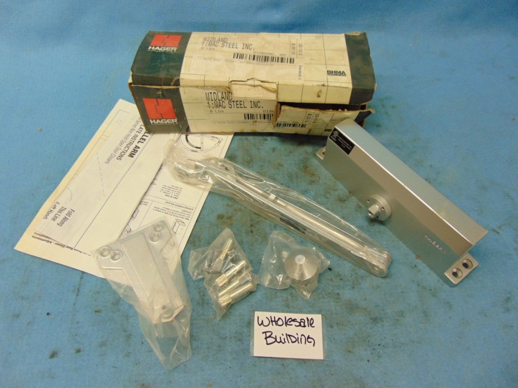HAGER, DOOR CLOSER, 5400M04ALM, 041359133094, SERIES 5400, SIZE 4
