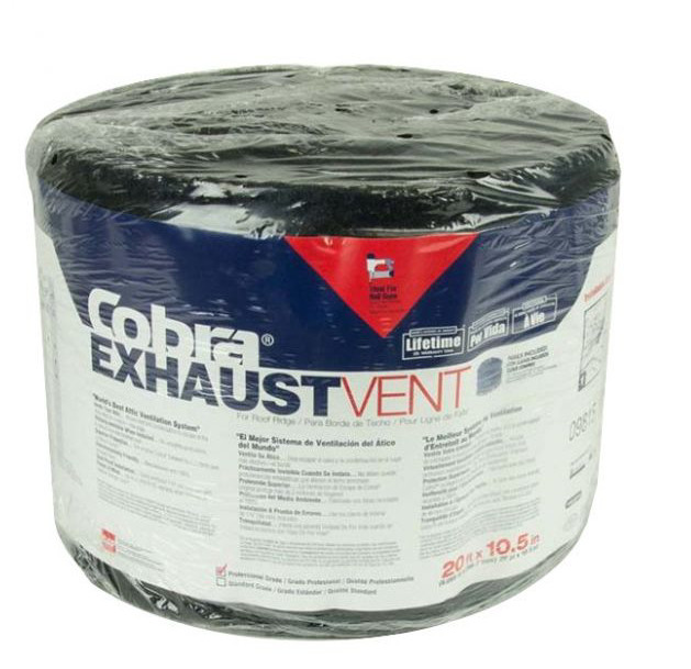 GAF Cobra Exhaust Vent Roll 20’x10.5″ Skip to the end of the images gallery