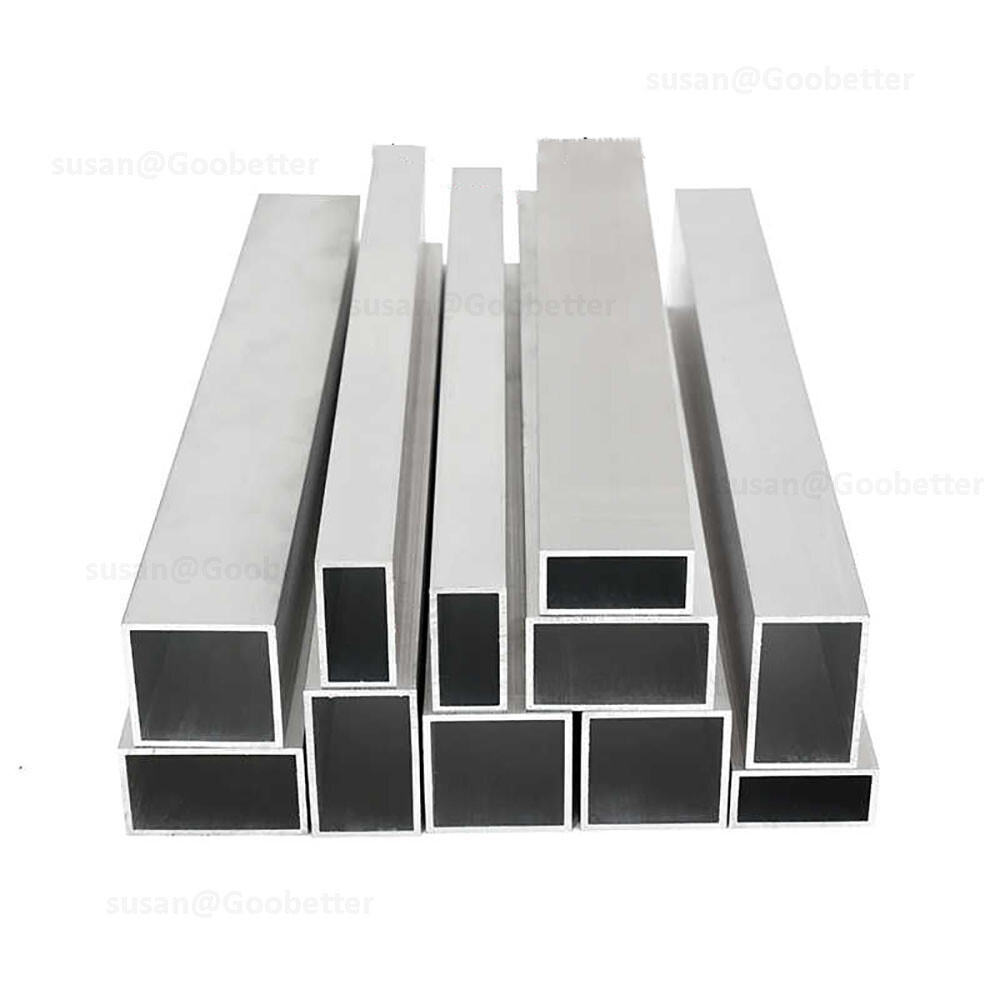 Aluminium Box Section Tube Rectangular Multiple Sizes Length 300mm Custom Cut