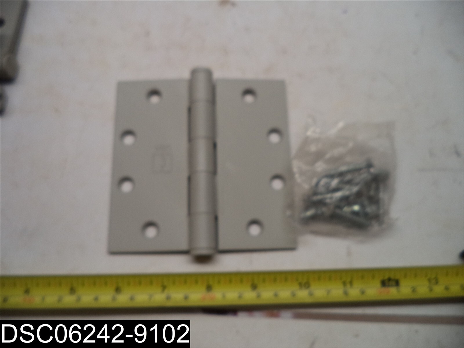 QTY=6 (5 missing screws) 037498 Hager 1279 4.5″ x 4.5″ Full Mortise Hinge