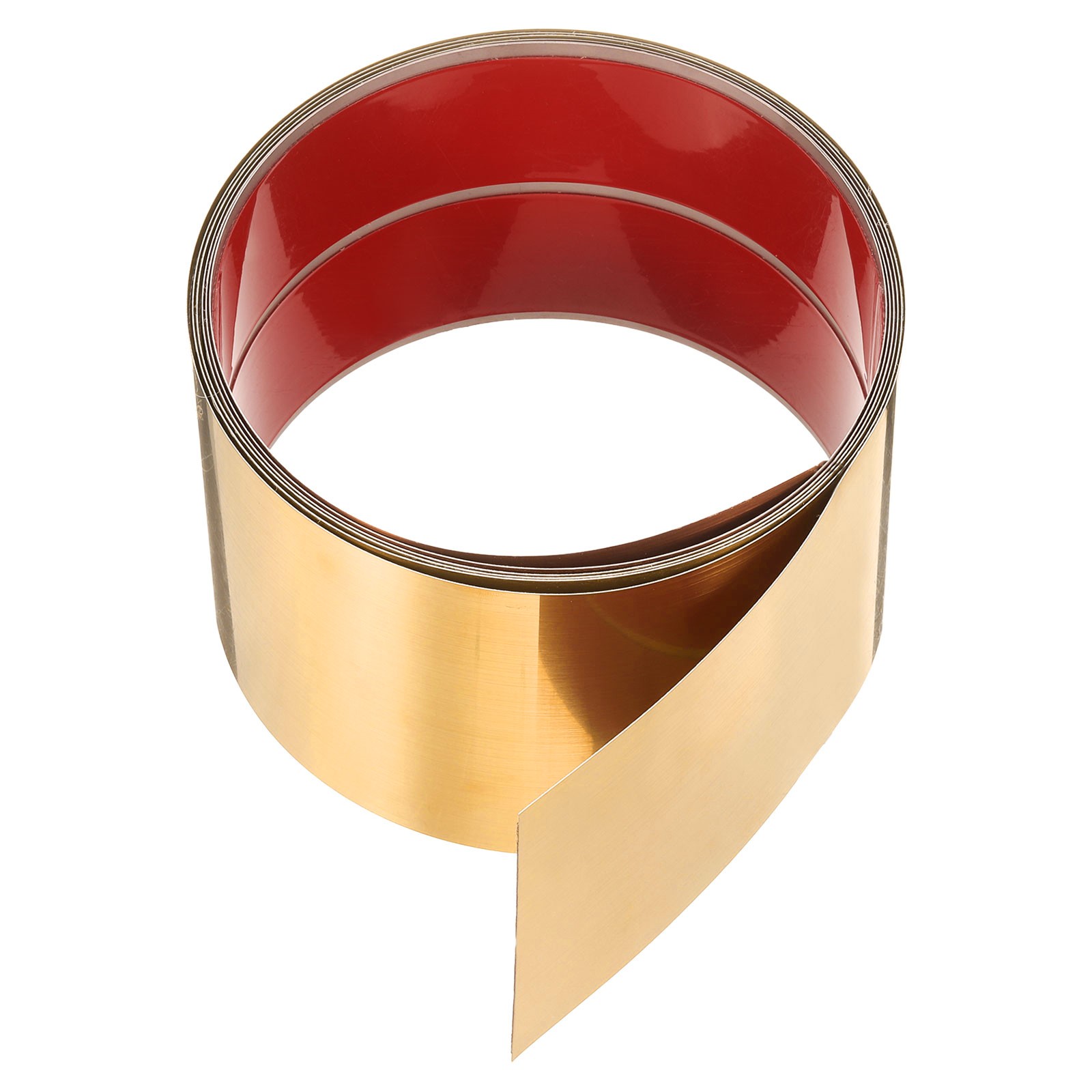 9.84ft x 3.94″ Wall Trim Self Adhesive Stainless Steel Trim, Rose Gold Stripes