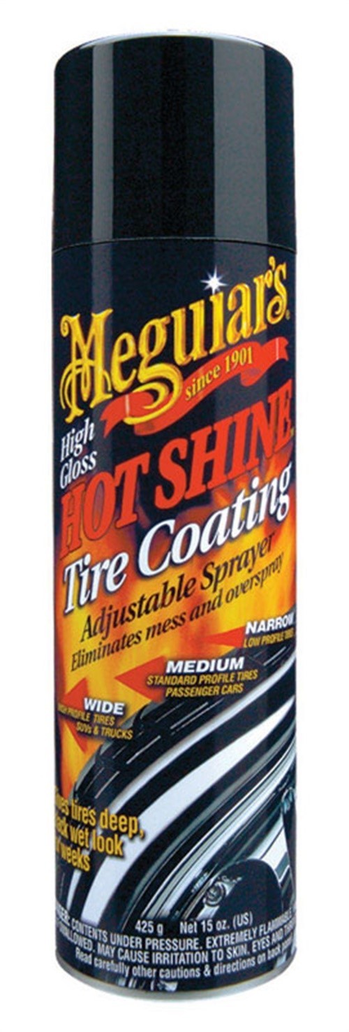 MEGUIAR’S G-13815 Hot Shine High Gloss Tire Coating – 15 oz.