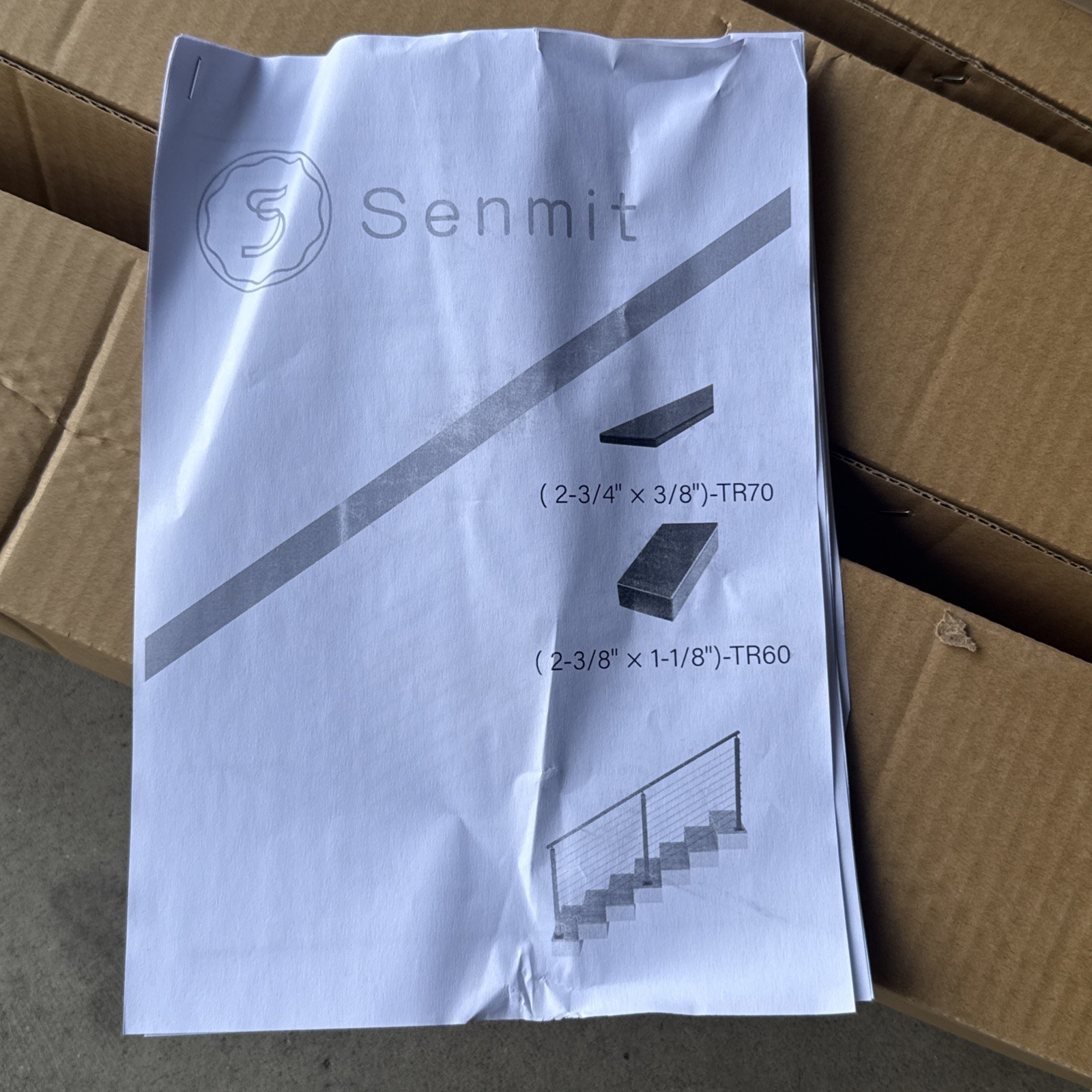 Senmit 36″H x 20ft Stainless Steel Cable Railing Kit (No Handrail Included)