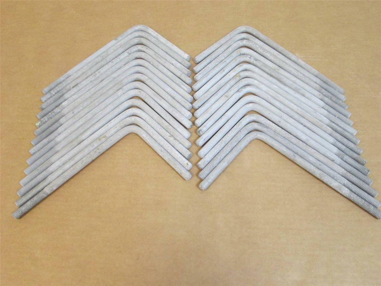 1/2″ x 6″ x 10″ Type “L” Anchor Bolts. Box of 28