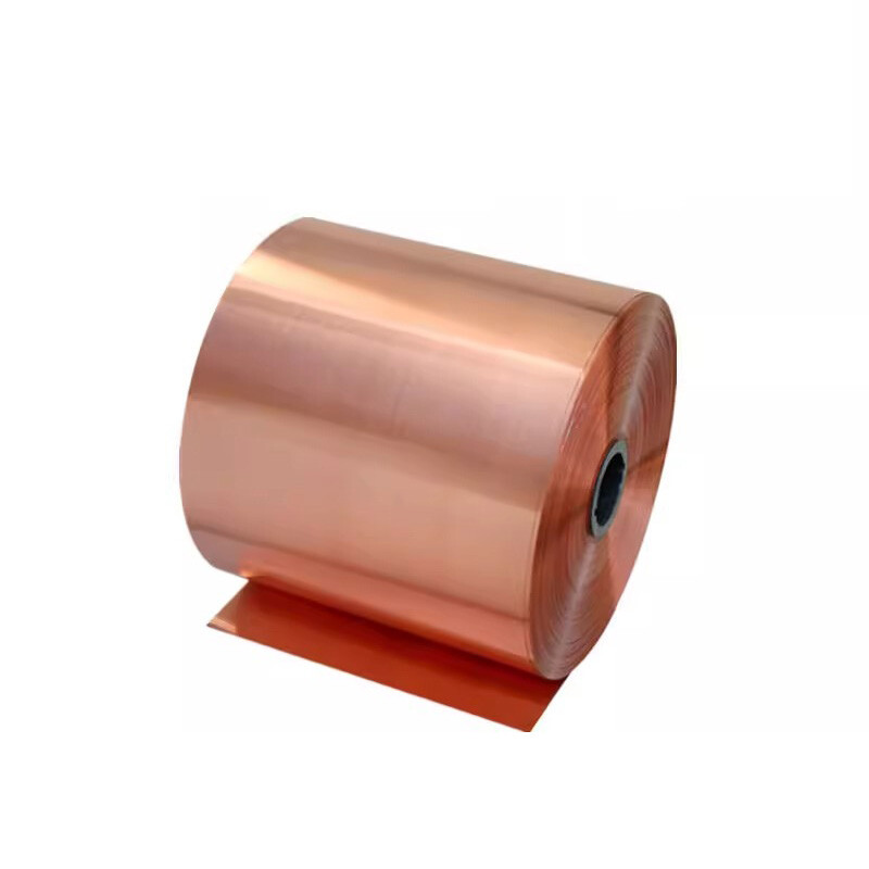 99.9% Pure Copper Cu Metal Sheet Foil Plate Strip 0.01-1mm Thick 100-200mm Width