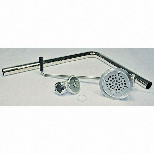 NEW!! Component Hardware D50-7215 Twist Handle Waste Outlet 1-1/4″ overflow FR