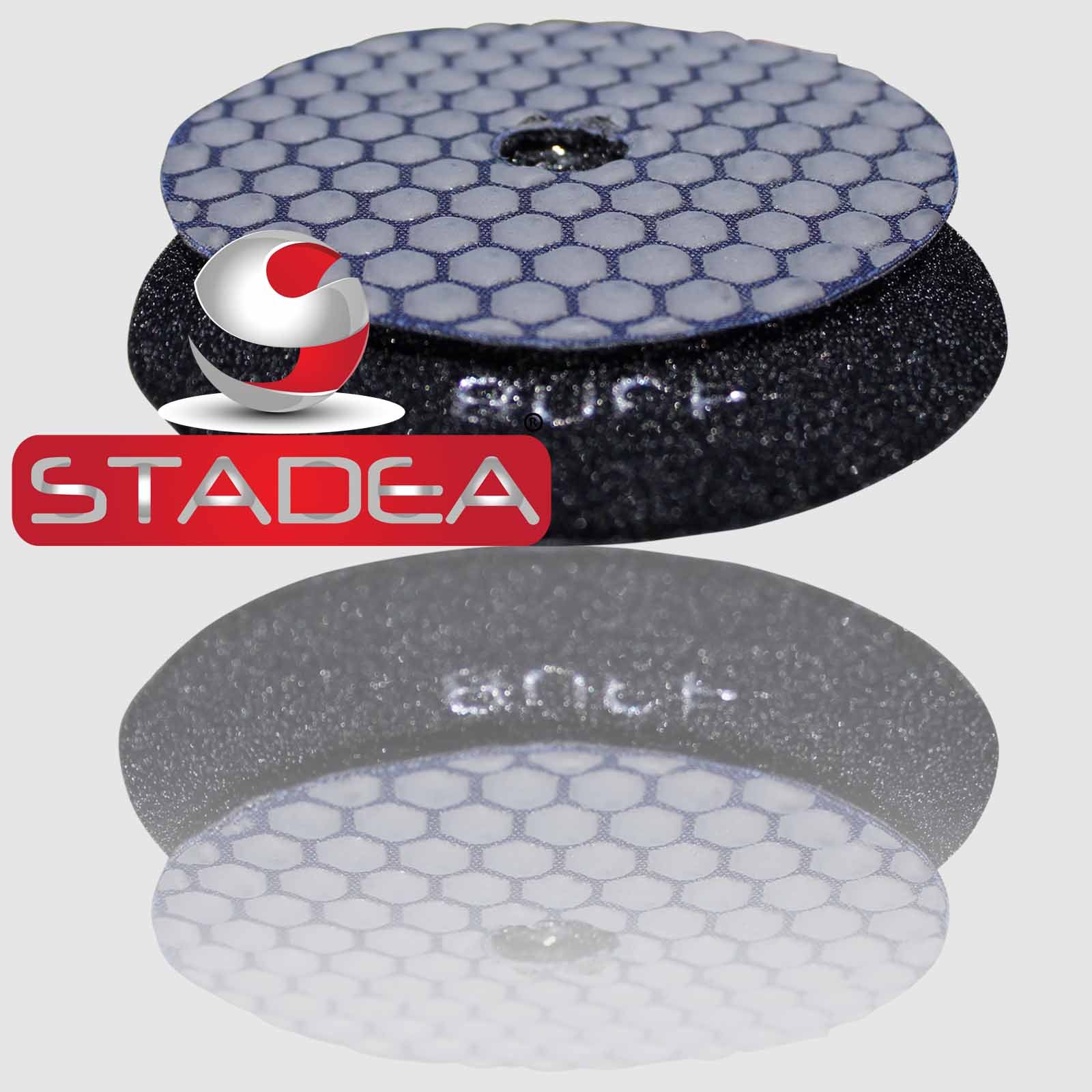 Diamond Polishing Pad Dry ULTRA PREMIUM 4″ Black Buff
