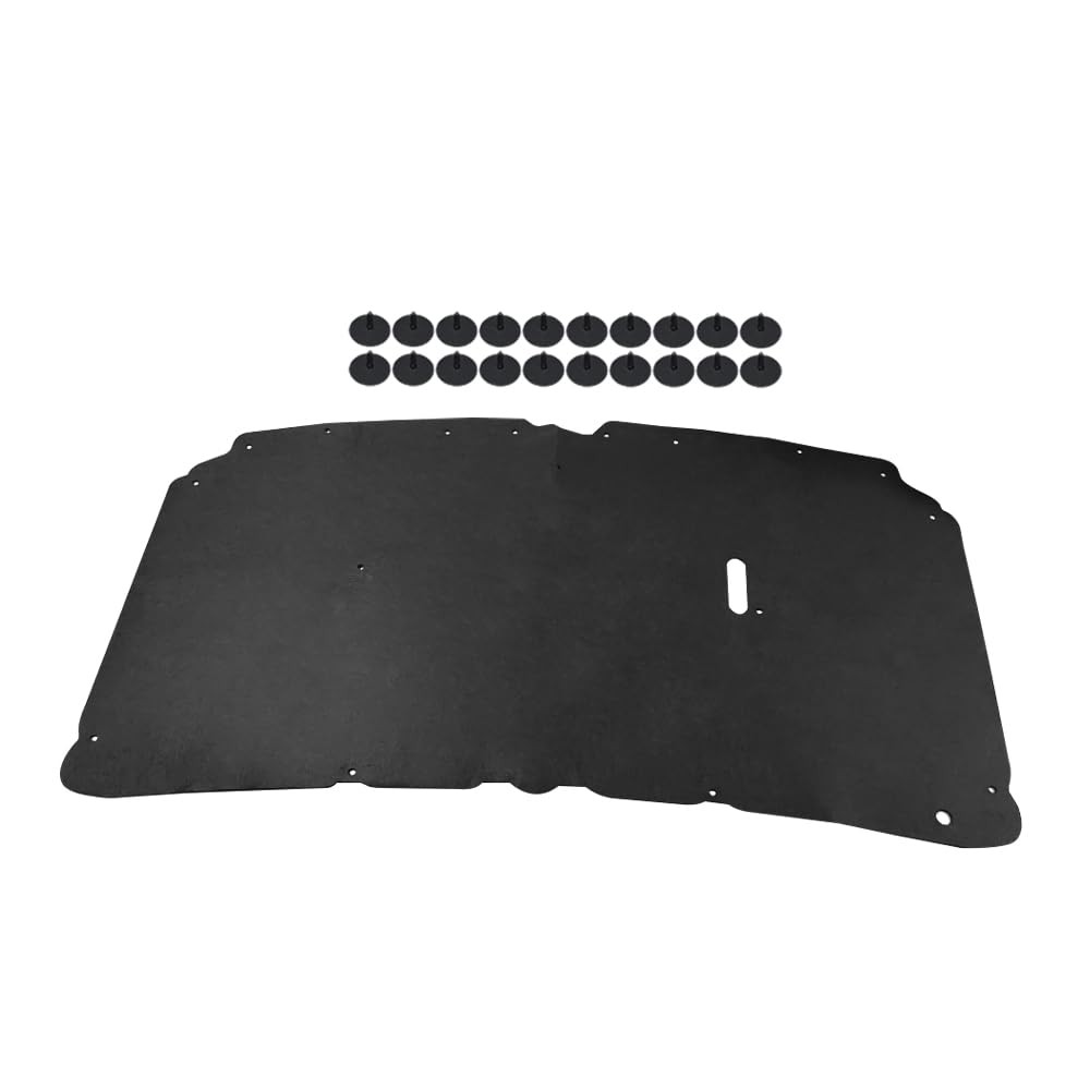 Hood Insulation Pad Heat Blanket Clips Ford F250 F350 F450 Excursion 1999-2007