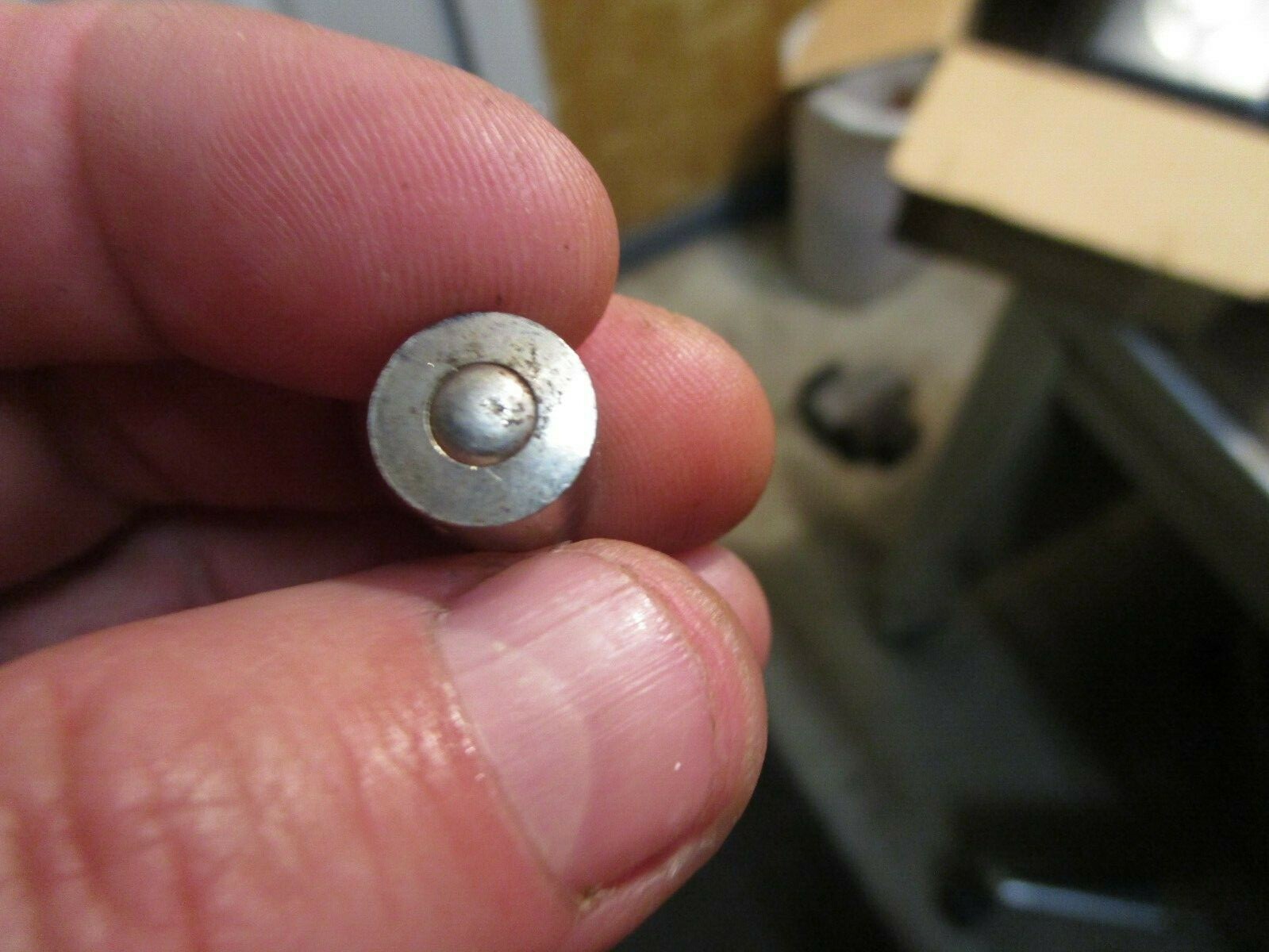 NOS Gits 7/16″ Brass Press Fit Ball Type Oiler Lathe Machine Engine Motor