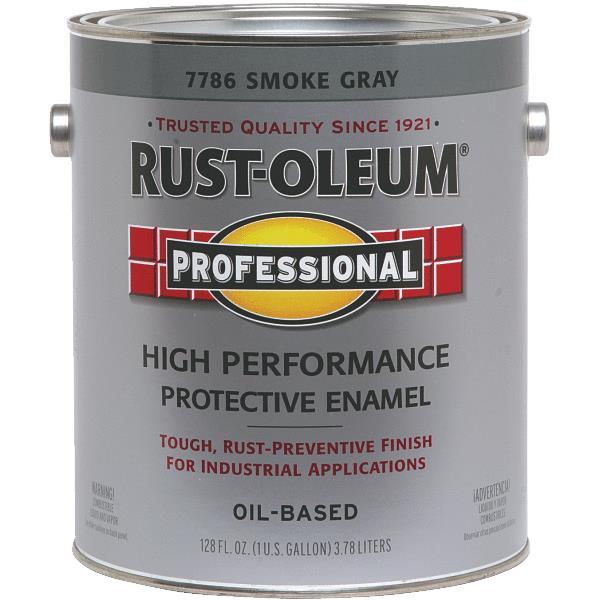 (1)-Gal Gloss Smoke Gray Rust-Oleum Protective Rust Cont Enamel Paint 7786-402