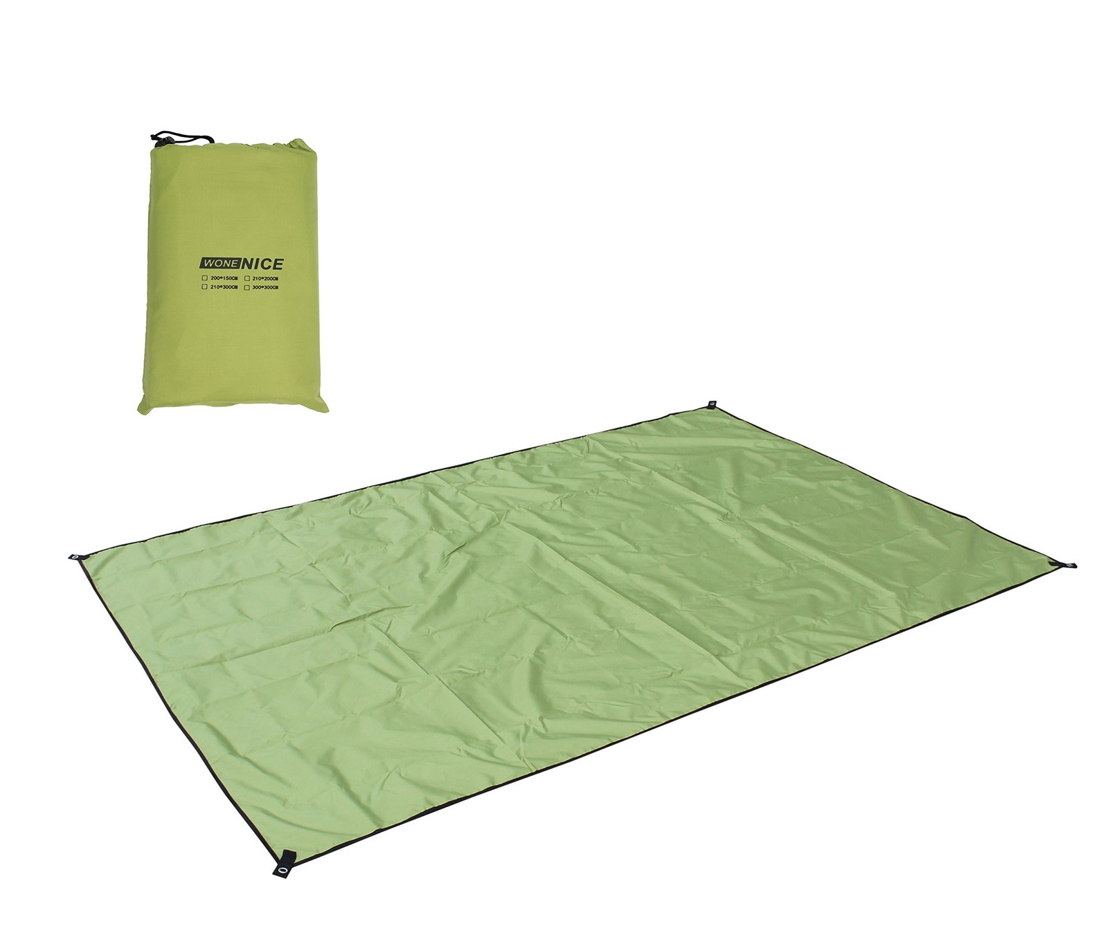 WoneNice 10×10 FT Waterproof Camping Tarp, Lightweight UV Protection Camping …