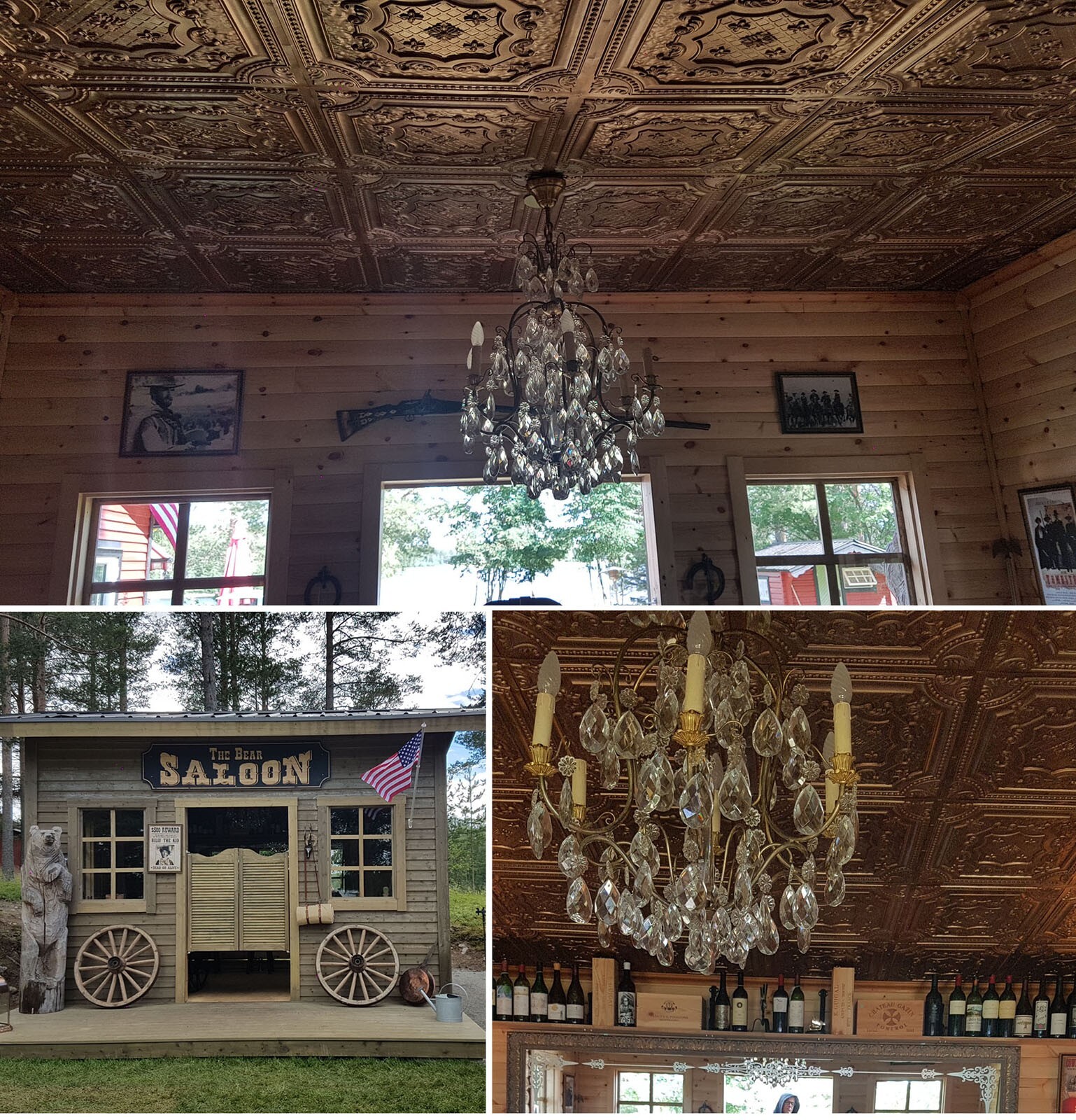 Vintage Pattern Tin Ceiling Tiles PVC Wall Panels 2’X2′ PL80 Antique tin 10pcs