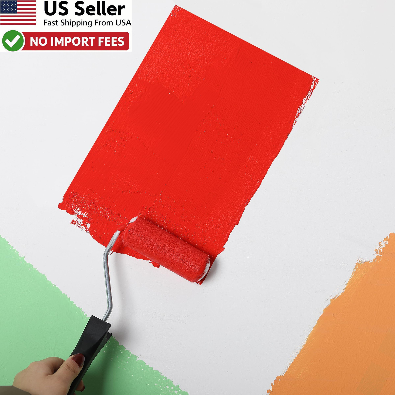 Bates 4 Inch Paint Tray Set 22 Pcs Roller Frame 20 Disposable Liners FROM USA