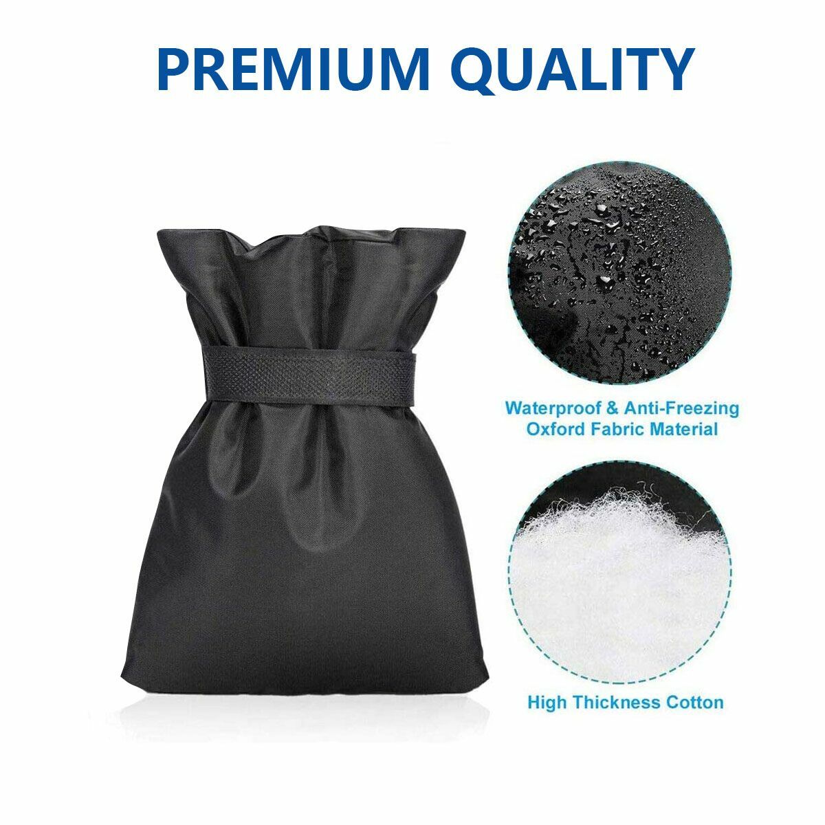 1-3Pack Winter Outdoor Garden Faucet Protective Cover Protector Sock Anti-Freeze