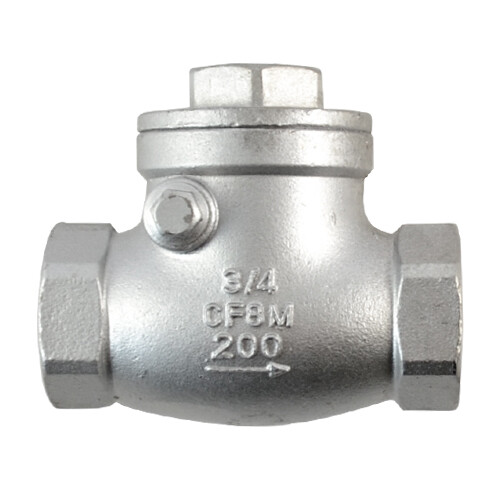 1/2 – 2 inch 1.25“ 1.5″ Swing horizontal Check Valve Stainless Steel NPT Thread