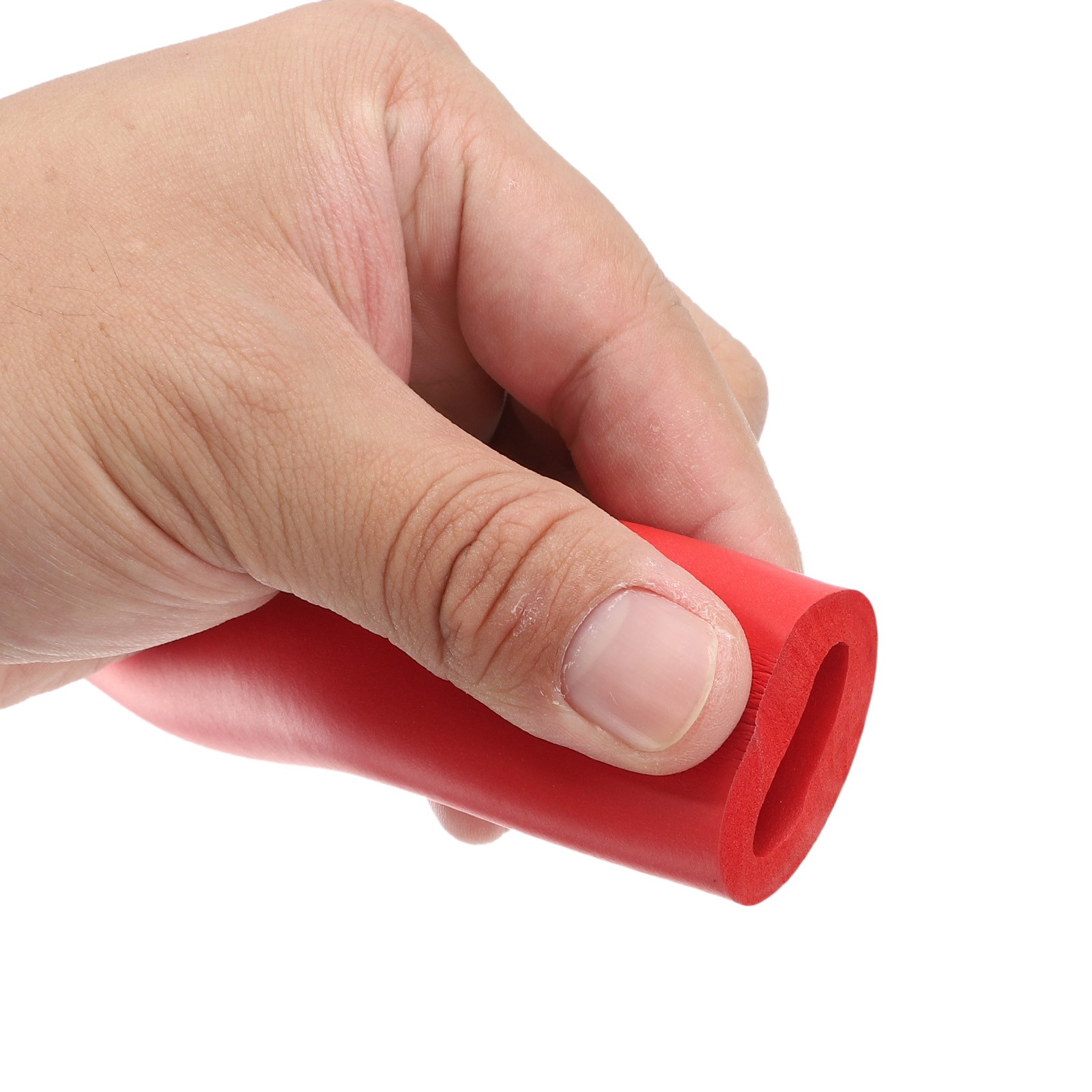 Foam Tubing for Handle Grip Support Pipe Insulation 18mm ID 28mm OD 1m, Red
