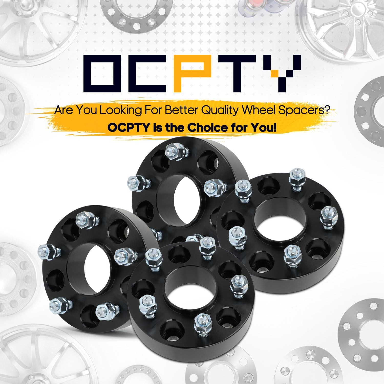 4x Wheel Spacers 1.5″ 5×4.75 12×1.5 70.5mm Buick Riviera Cadillac Eldorado 79-85