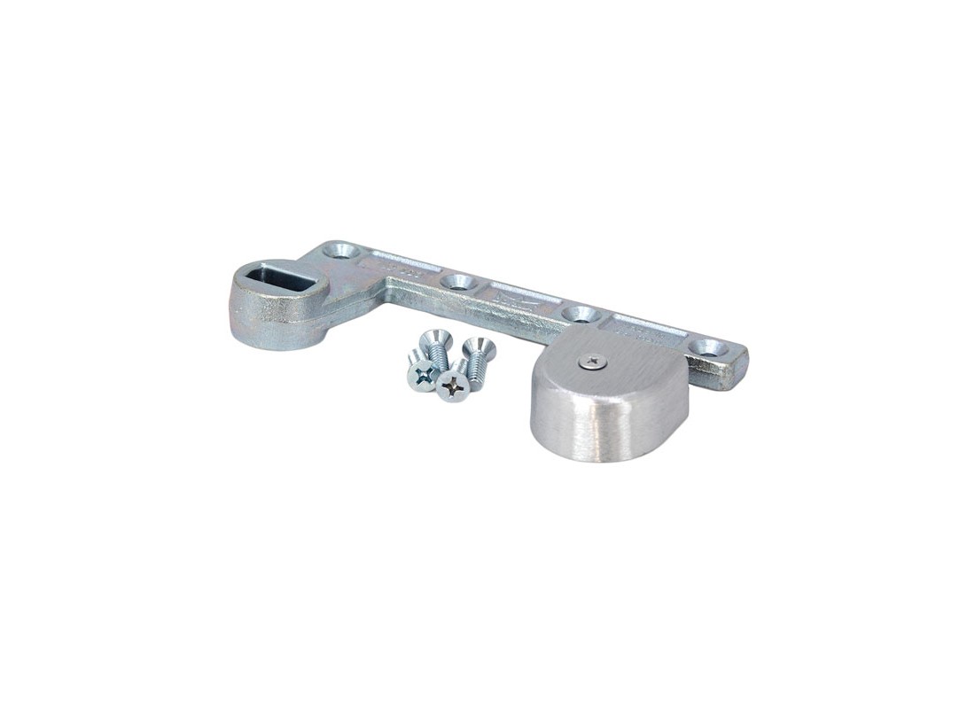 FHC 75323RHBS dormakaba Right Hand LHR 3/4″ Offset Bottom Arm – Satin Chrome