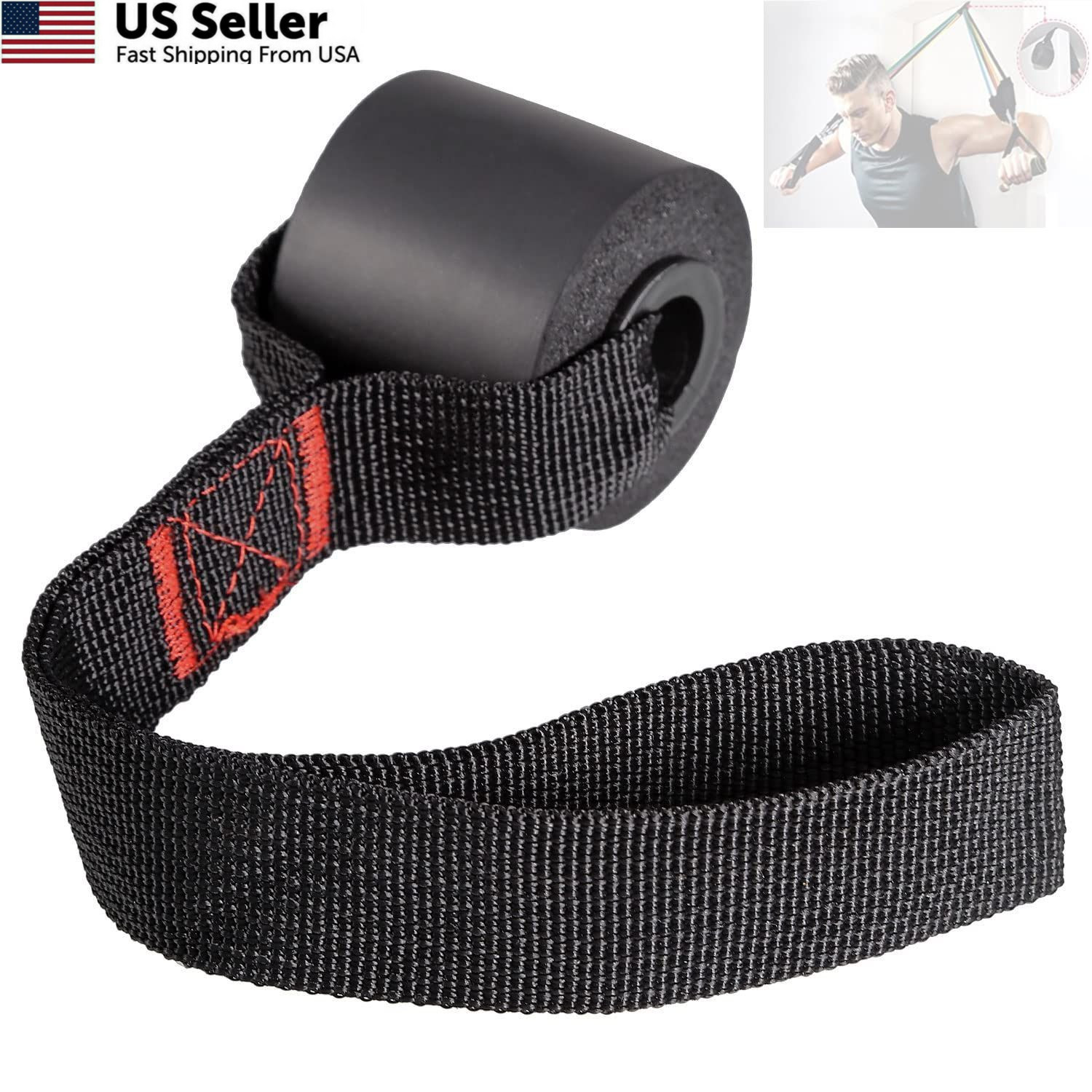 Resistance Bands Door Anchor Attachment Secure Heavy Black 1Pack
