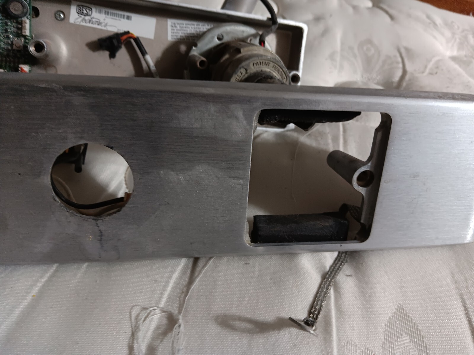 Stanley Secure lever Lockset, BEST dorma Keypad parts for parts