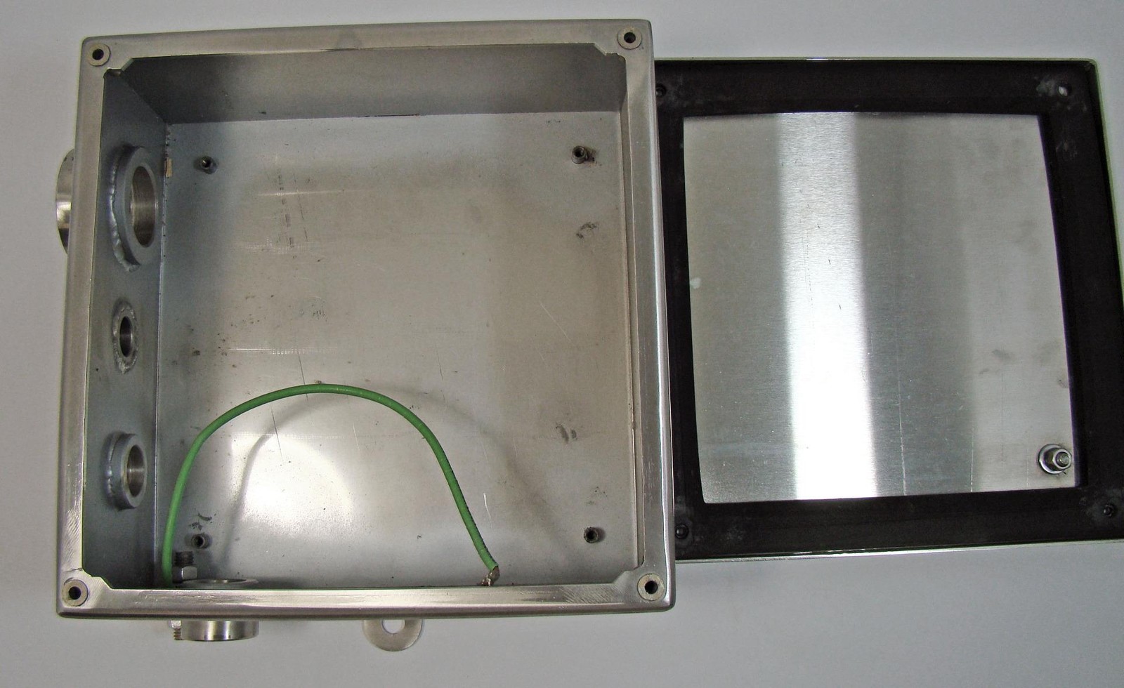 10 x 10 x 5 Steeline Industrial Control Panel Enclosure 101005A10L4X01/C W/4 Con