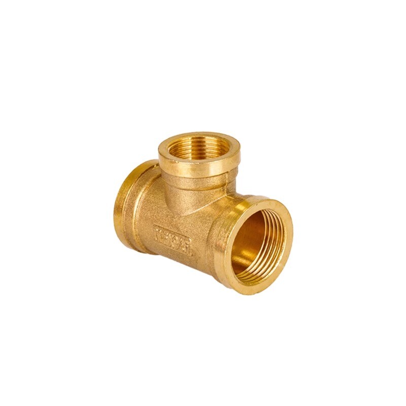 Brass T Piece 3 Way Tee Male Female Thread Fitting Pipe Connector 9/12/15~32mm