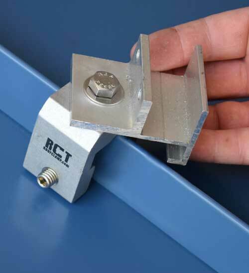 Aluminum Clamp-On Snow Guards for Standing Seam Metal Roofs (10 Pieces)