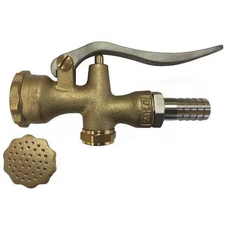 Sani-Lav N3b Spray Nozzle, 100 Psi Max, Brass, 3/4″