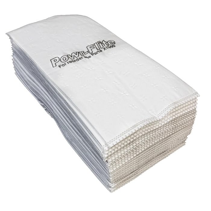 HEPA Vacuum Bags – 25 Pack X1999 Fits PV090-W12-U Solar Reach, Borreli and Rigel