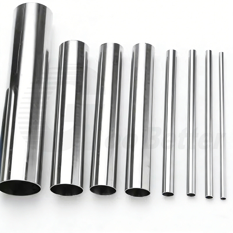 304 Stainless Steel Round Tube Repair Pipe Tubing 8-48mm OD 100/200/300mm Length