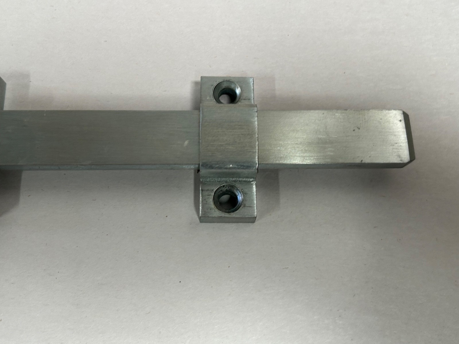 UNUSED Ives 453 8″ Inch Sliding Surface Bolt Slide Door Lock Brushed Steel (A8)